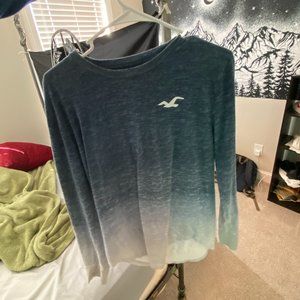 Hollister graphic long sleeve tee